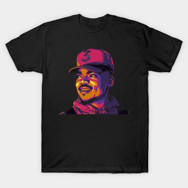 Chance The Rapper T-Shirt by lazartemarjun